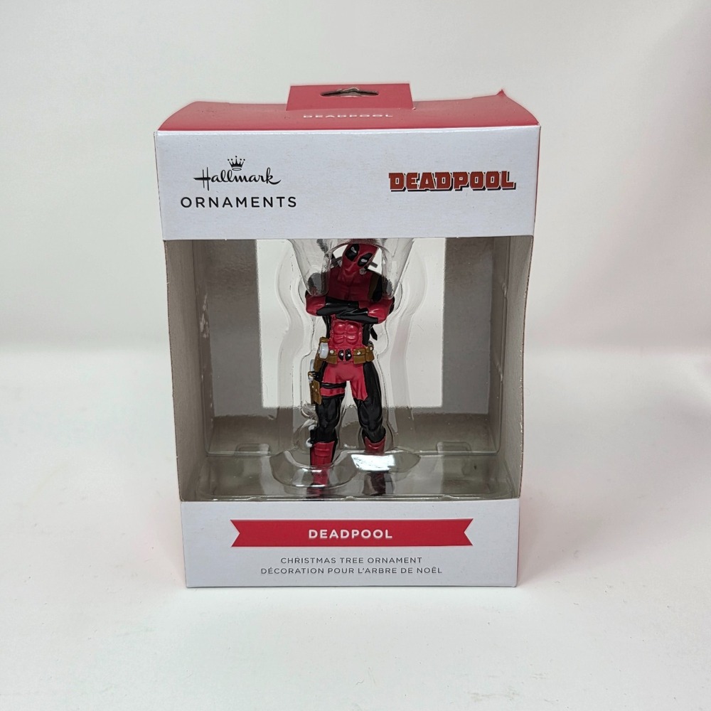 Hallmark Keepsake‎ Ornament Deadpool Crossed Arms 2024 Marvel MCU Superhero Xmas
